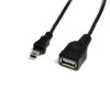 Kabel USB Złącze A USB A Złącze B Mini USB B dł. 300mm Kabel USB-A do USB Mini-B USB 2.0 kolor: Czarny