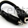 Jack 2,5 WT stereo GN Jack 3,5 ( na kablu ) prosty