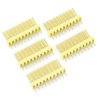 Złącze raster 2,54mm - wtyk 10-pinowy - 5szt.