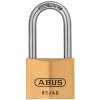 ABUS 02412 85/40mm Brass Padlock 40mm Long Shackle