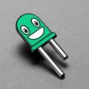 Adafruit Gus the Green LED Limited Edition Enamel Pin