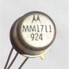 MM1711 silicon NPN transistor - Motorola