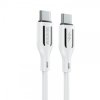 KABEL USB TYPE C/TYPE C 120W WHITE