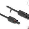 88210 DL4 Solar Cable 6 mm² Plug to Socket 2 m black