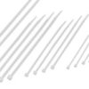 TRU COMPONENTS TC-11919644 Opaska kablowa 100 x 2.5 mm, 155 x 2.5 mm, 203 x 3.6 mm, 203 x 4.8 mm naturalny biały;200 szt