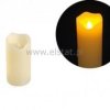 Świeca LED 5x12cm; kolor świecy: biały, woskowy