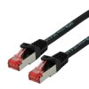 Kabel Ethernet Cat6 długość 300mm Z zakończeniem Roline LSZH l. żył: 8