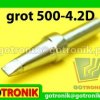Grot 500-4.2D - płaski dłuto 4,2mm