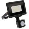 Naświetlacz LED 10W 800lm 6000K IP44 Czarny z czujnikiem ruchu LED2B KOBI MHC