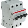 Wyłącznik nadprądowy MCB, Typ C, 3-biegunowy, 16A, 440V, na szynę DIN, ABB SH203-C16, SH200