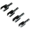 Faithfull FAIPLUGS4 Plug Cutter Set of 4 No.6-12