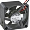 DC axial fan, 5 V, 20 x 20 x 8 mm, 1.3 m³/h, 11 dB, slide bearing, SEPA MF20C05L