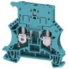 Fuse terminal block, 2 pole, 0.5-6.0 mm², 250 V, 6.3 A, 1011080000