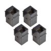 RJ45 Keystone Jack - adapter RJ45 do szyny montażowej 1U Rack - 4 szt.