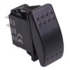 Off-(On) Momentary Automotive Rocker Switch DPST 10A 12-24V IP68