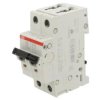 S202-D20 Wyłącznik nadprądowy, 230/400VAC, Prąd znamionowy: 20A, 2-biegunowy, 6kA, szczelność IP20