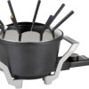 Fondue, Princess, 01.173100.01.001 800 W lampka kontrolna, czarny, aluminiowy