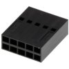 Molex Obudowa złącza pin żeńskiego na kabel Ilość pinów 10 Wymiary siatki: 2.54 mm 901430010 1 szt. torba