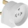 Adapter podróżny kraj 1 Europa kraj 2 Wielka Brytania 13A złącze 1 Wtyk Euro typu F złącze 2 Typ G - brytyjskie