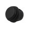 Przełącznik klawisz R13112A802BB okrągły uszczelniony czarny ON-OFF