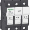 Fuse holder, 8.5 x 31.5 mm, 25 A, 400 V, DIN rail, DF83
