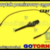 Miniaturowy chwytak pomiarowy cęgowy z przewodem | czarny