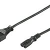 Kabel zasilający EURO (radiowy) CEE 7/16 - IEC 320 C7 3m 95038