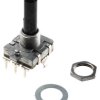 Enkoder mechaniczny obrotowy 24 imp/obr Płaski 6 mm Alps Alpine THT