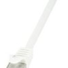 kabel LAN LogiLink CP2021U, 1 szt., RJ45, CAT 6, U/UTP, 0.50 m, biały