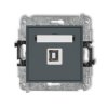 MINI Gniazdo USB-AB 2.0 grafitowy mat 28MGUSB-3 KARLIK