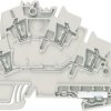 Multi level terminal block, spring balancer connection, 0.5-2.5 mm², 4 pole, 24 A, 8 kV, dark beige, 1805940000