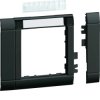 Tehalit.WA Maskownica 80mm 1-kr 55x55mm pole opisowe PC-ABS bezhalogenowy czarny GR0802A9011