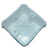 Puszka do K-125 75x75x46mm biała melamina [Ł]