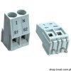 1862-02 Socket 2 Poles BLOCK LMI
