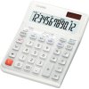 Casio DE-12E-WE Kalkulator stołowy biały Wyświetlacz: 12 bateryjne, energią słoneczną (S x W x G) 140 x 188 x 35 mm