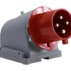 Wtyk siłowy stały odbiornikowy 32A 4p IP44 /FE/