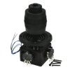 Przełącznik; joystick; OM203B-M4; potencjometryczny; funkcja FIRE - przełącznik NO; 10kOhm; 360°; monostabilny; na panel; do lut