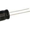 Kondensator; elektrolityczny; 220uF; 25V; RT1; KE 220/25/8x12; fi 8x12mm; 3,5mm; przewlekany (THT); luzem; Leaguer; RoHS