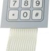 Klawiatura membranowa TRU COMPONENTS SU709948 Układ klawiatury 1 x 12 1 szt.
