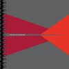 44581025 A5 spiral notebook, grid, 90 sheets, red