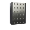 Dzwonek elektromechaniczny dwutonowy 85dB 230V AC antracyt/srebrny 411 SUB10000328