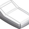ABS enclosure, (L x W x H) 155 x 96.4 x 54.1 mm, gray white, TNP23.30