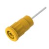 Gniazdo bananowe Żeński Wciskana Żółty 36A Electro PJP rozmiar 4 mm