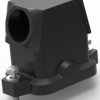 Housing, size HB6, die-cast aluminum, PG21, angled, screw locking, IP68, T1912060121-009