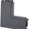 Brilliant Element systemu szynowego niskonapięciowego Łącznik kremowy, czarny 30039/76 Click&Shine Verbinder Ecke