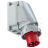 Wtyczka siłowa [5p] 63A 400V stała odbiornikowa IP67 POWER TWIST PCE do obudowy