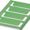 PA device marker, (L x W) 14.95 x 48.95 mm, green, sheet with 4 pcs, 0829470