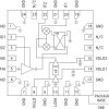 GaAs MMIC I/Q Downconverter, 27 - 34 GHz