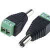 Wtyk zasilania DC Wtyk DC Montaż na kablu średnica wew: 2.5mm 2A 16 V