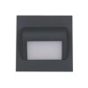 Oprawa schodowa LED Inga 1,2W 100lm 3100K antracyt LS-IAW
